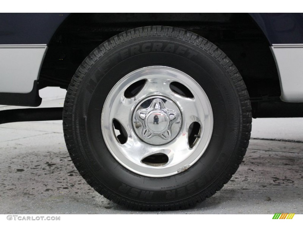 2002 F150 XLT Regular Cab - True Blue Metallic / Dark Graphite photo #34