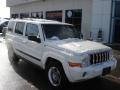 2007 Stone White Jeep Commander Sport 4x4  photo #2