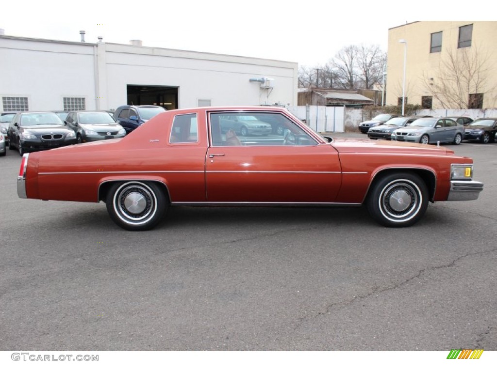 Saffron Metallic 1977 Cadillac Coupe DeVille Standard Coupe DeVille Model Exterior Photo #59863620