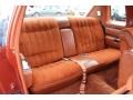 1977 Cadillac Coupe DeVille Saffron Interior Rear Seat Photo