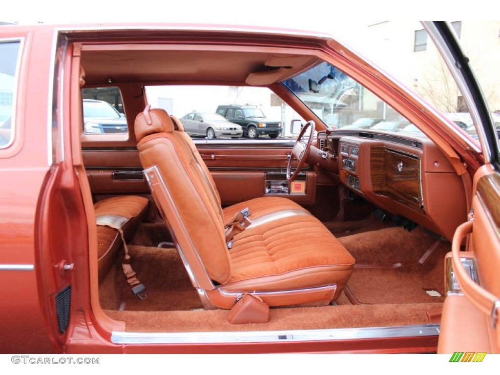 Saffron Interior 1977 Cadillac Coupe DeVille Standard Coupe DeVille Model Photo #59863815