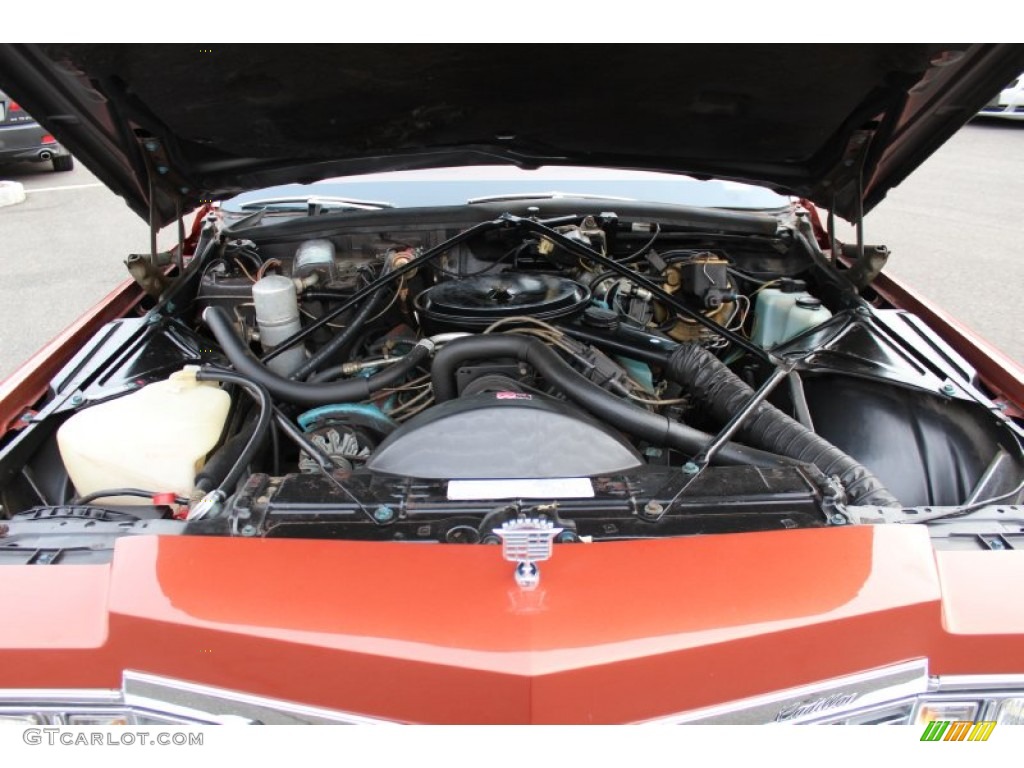 1977 Cadillac Coupe DeVille Standard Coupe DeVille Model 425 cid OHV 16-Valve V8 Engine Photo #59863839