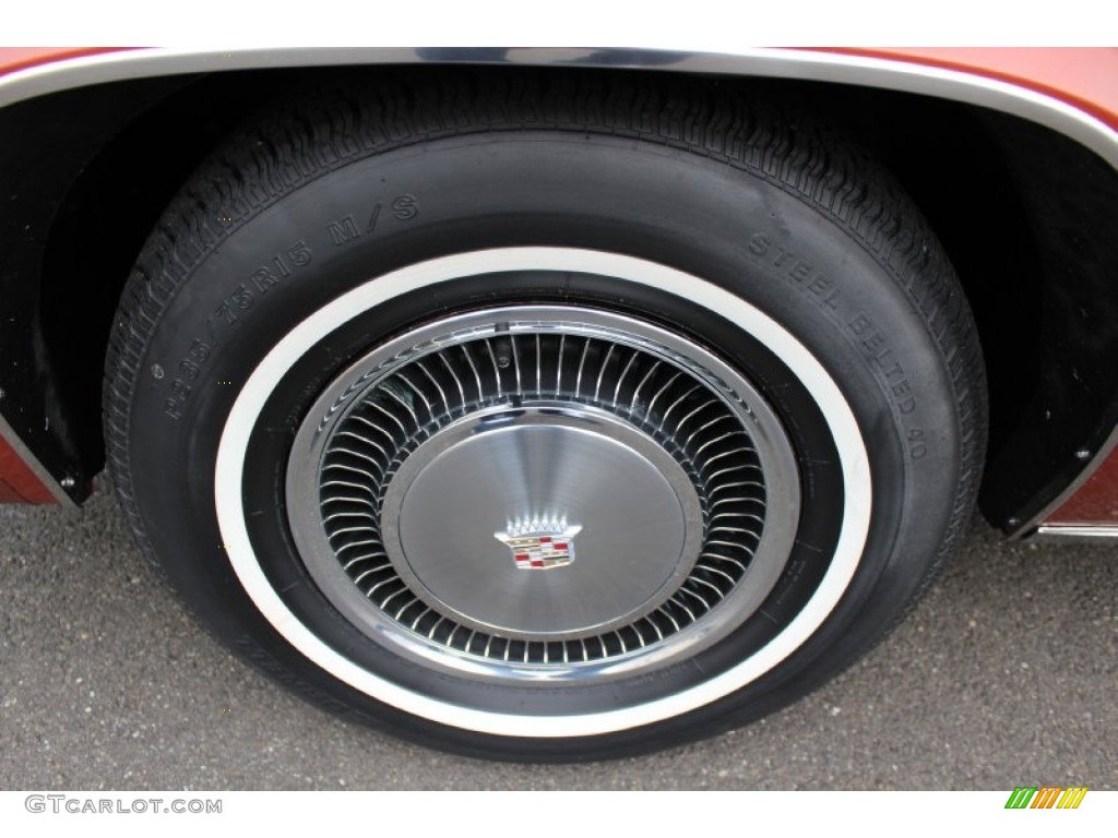 1977 Cadillac Coupe DeVille Standard Coupe DeVille Model Wheel Photos