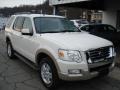 2010 White Suede Ford Explorer Eddie Bauer 4x4  photo #2