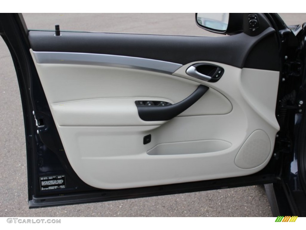 2006 Saab 9-3 Aero Sport Sedan Parchment Door Panel Photo #59864580