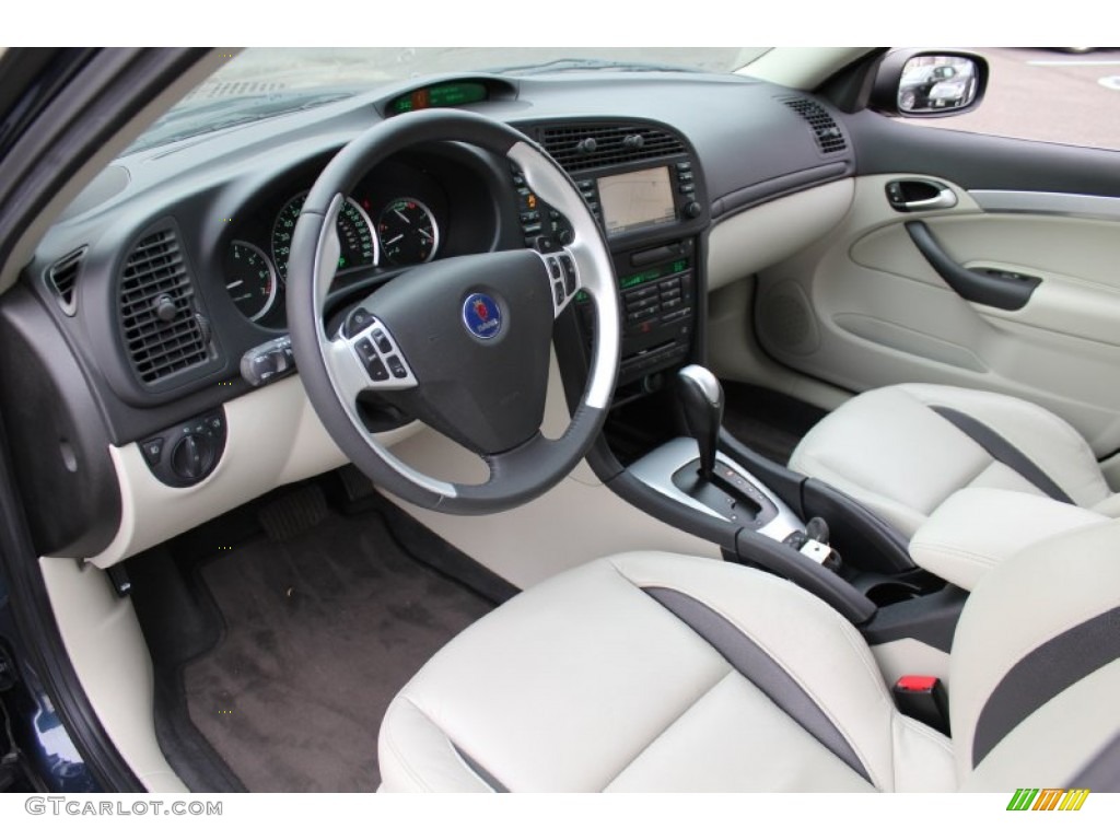 Parchment Interior 2006 Saab 9-3 Aero Sport Sedan Photo #59864588
