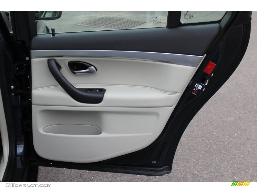 2006 Saab 9-3 Aero Sport Sedan Parchment Door Panel Photo #59864708