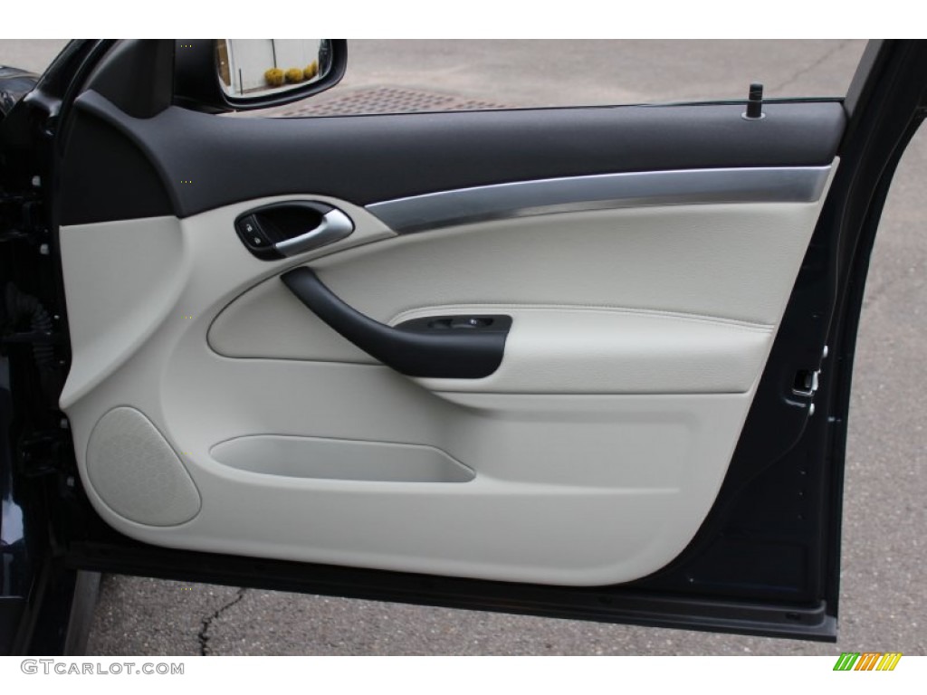 2006 Saab 9-3 Aero Sport Sedan Parchment Door Panel Photo #59864742