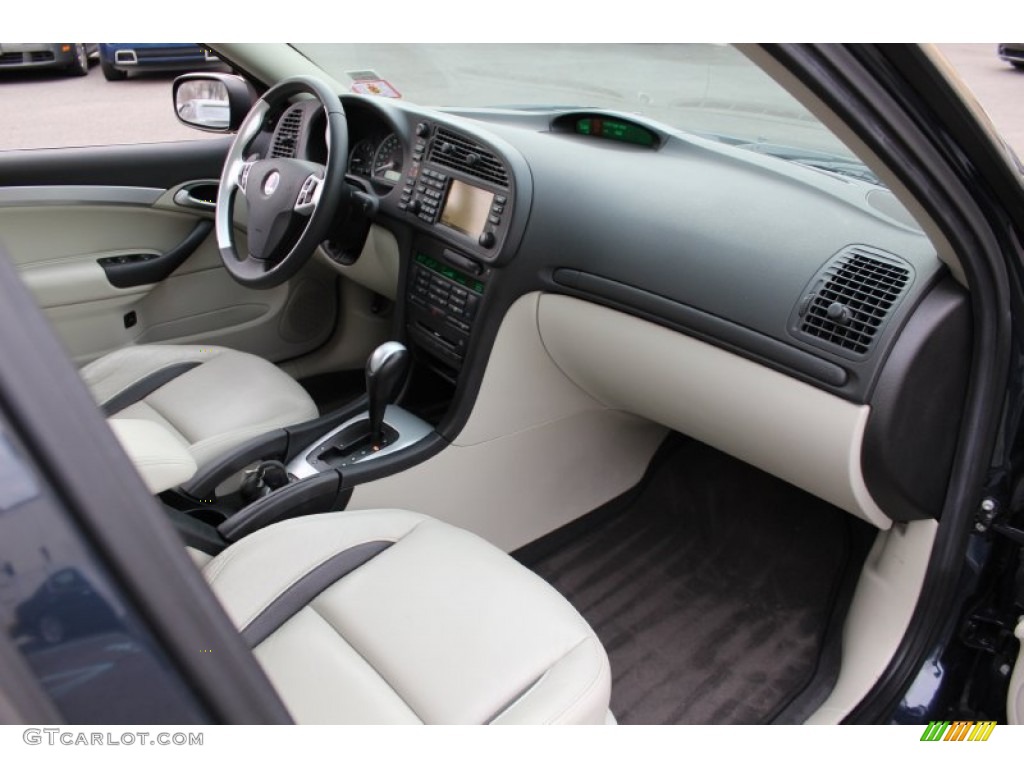 2006 Saab 9-3 Aero Sport Sedan Parchment Dashboard Photo #59864772