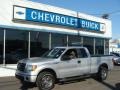 2010 Ingot Silver Metallic Ford F150 STX SuperCab 4x4  photo #1