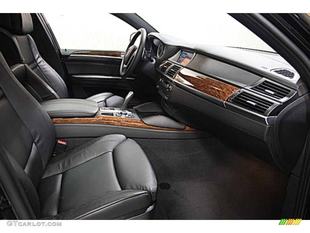 Black Interior 2011 BMW X6 ActiveHybrid Photo #59865651