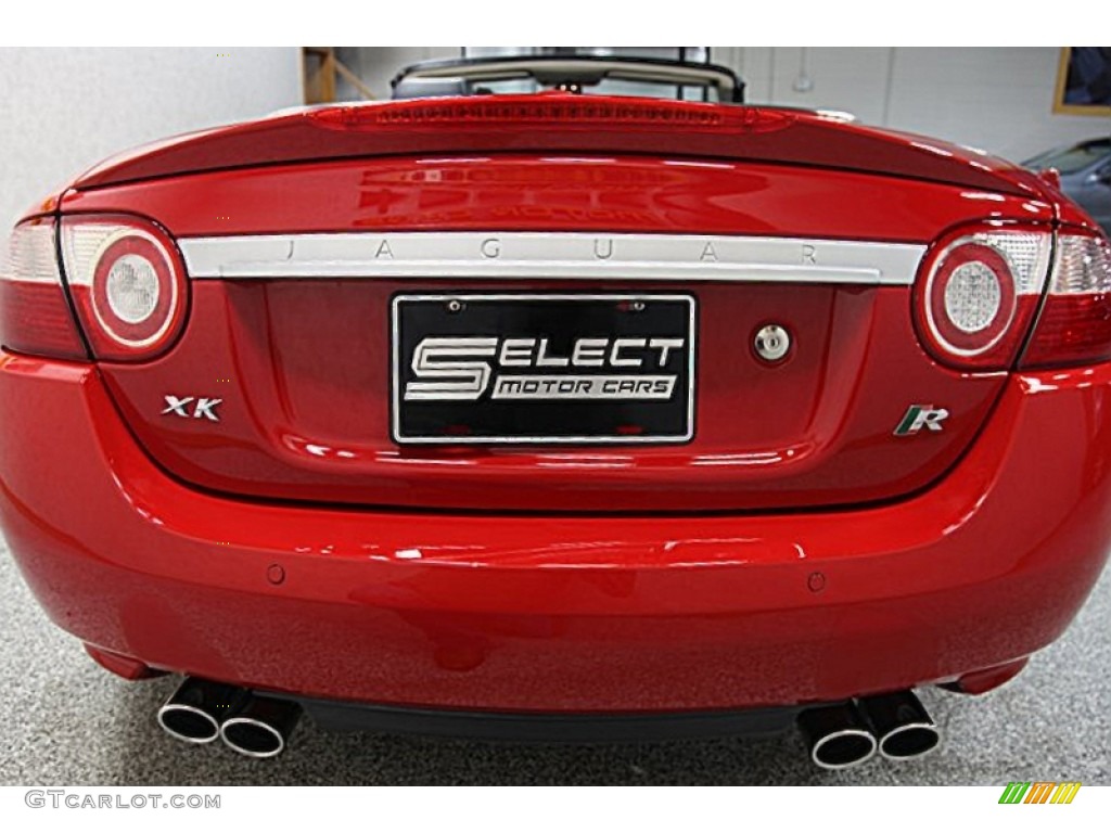 2007 XK XKR Convertible - Salsa Red / Charcoal photo #5