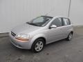 Cosmic Silver - Aveo LS Hatchback Photo No. 1