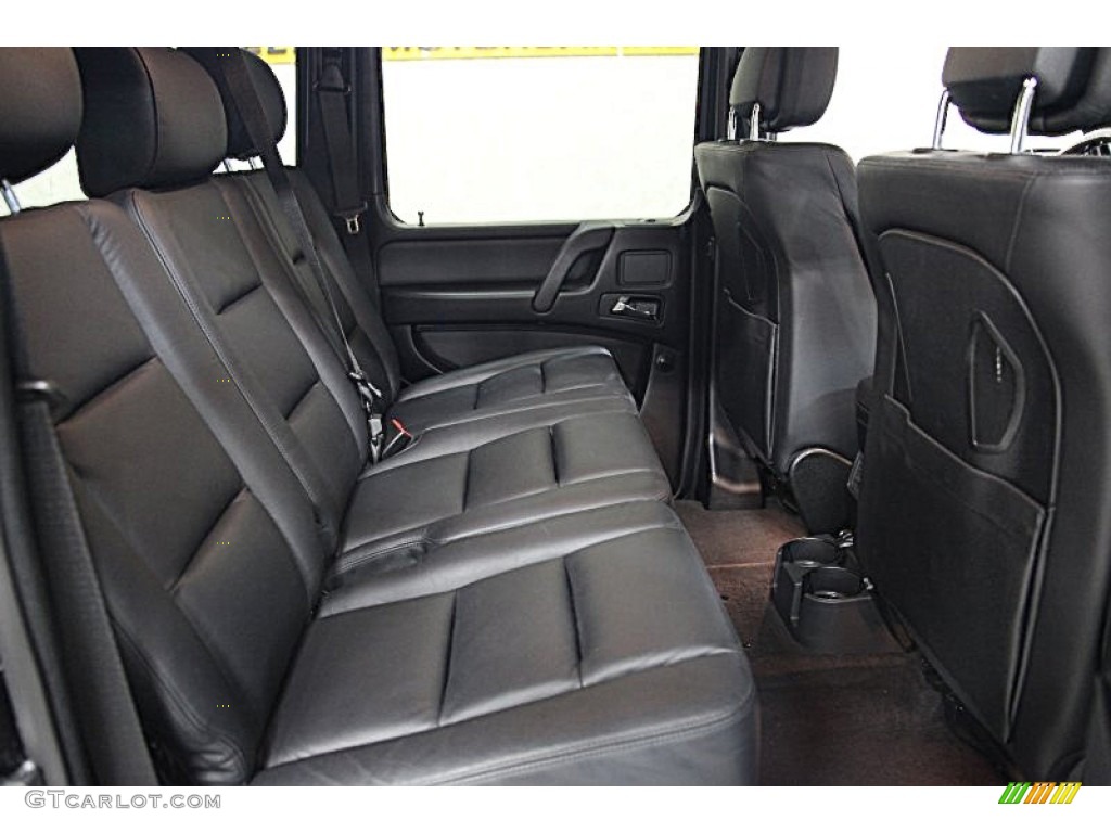 Black Interior 2011 Mercedes-Benz G 550 Photo #59866011