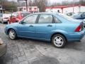 Light Sapphire Blue Metallic 2000 Ford Focus SE Sedan Exterior