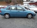 Light Sapphire Blue Metallic 2000 Ford Focus SE Sedan Exterior