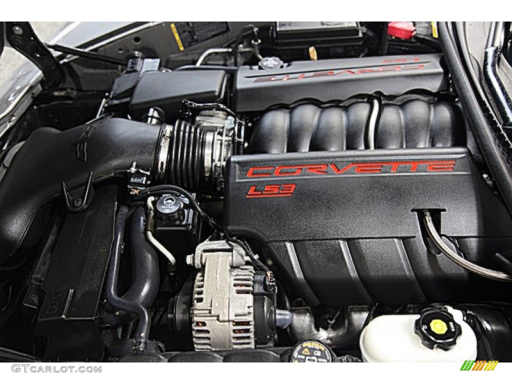2009 Chevrolet Corvette Coupe 6.2 Liter OHV 16-Valve LS3 V8 Engine Photo #59867157
