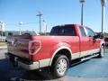 2010 Red Candy Metallic Ford F150 Lariat SuperCab  photo #5