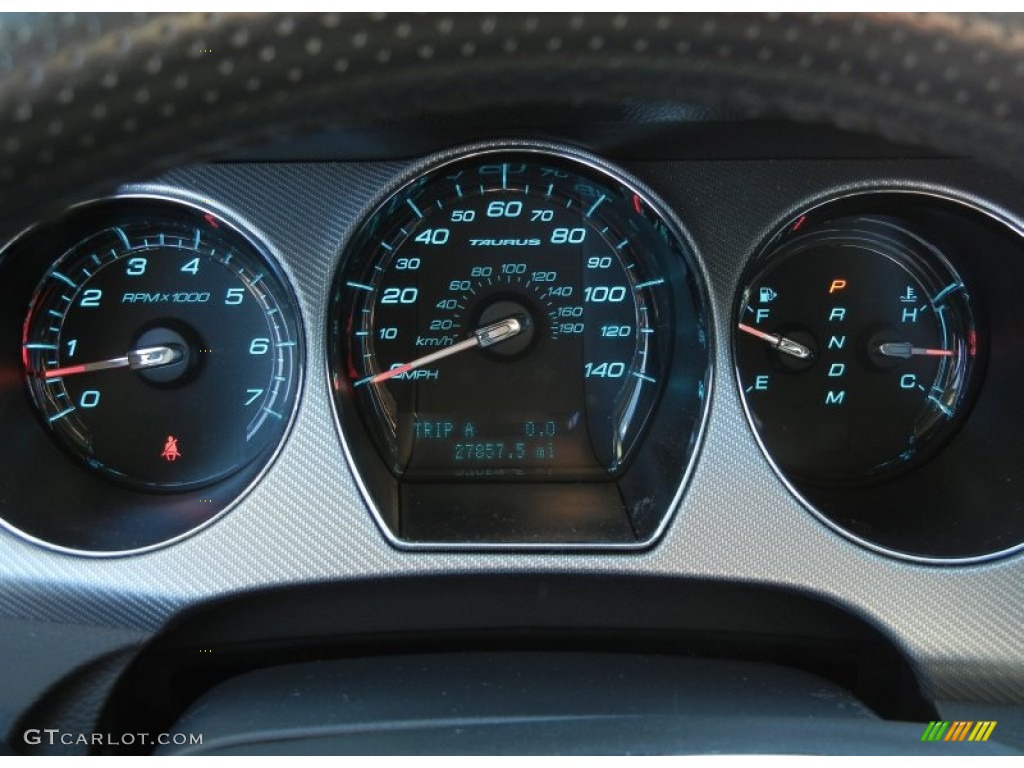 2010 Ford Taurus SHO AWD Gauges Photo #59868059