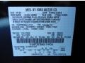 UH: Tuxedo Black Metallic 2010 Ford Taurus SHO AWD Color Code
