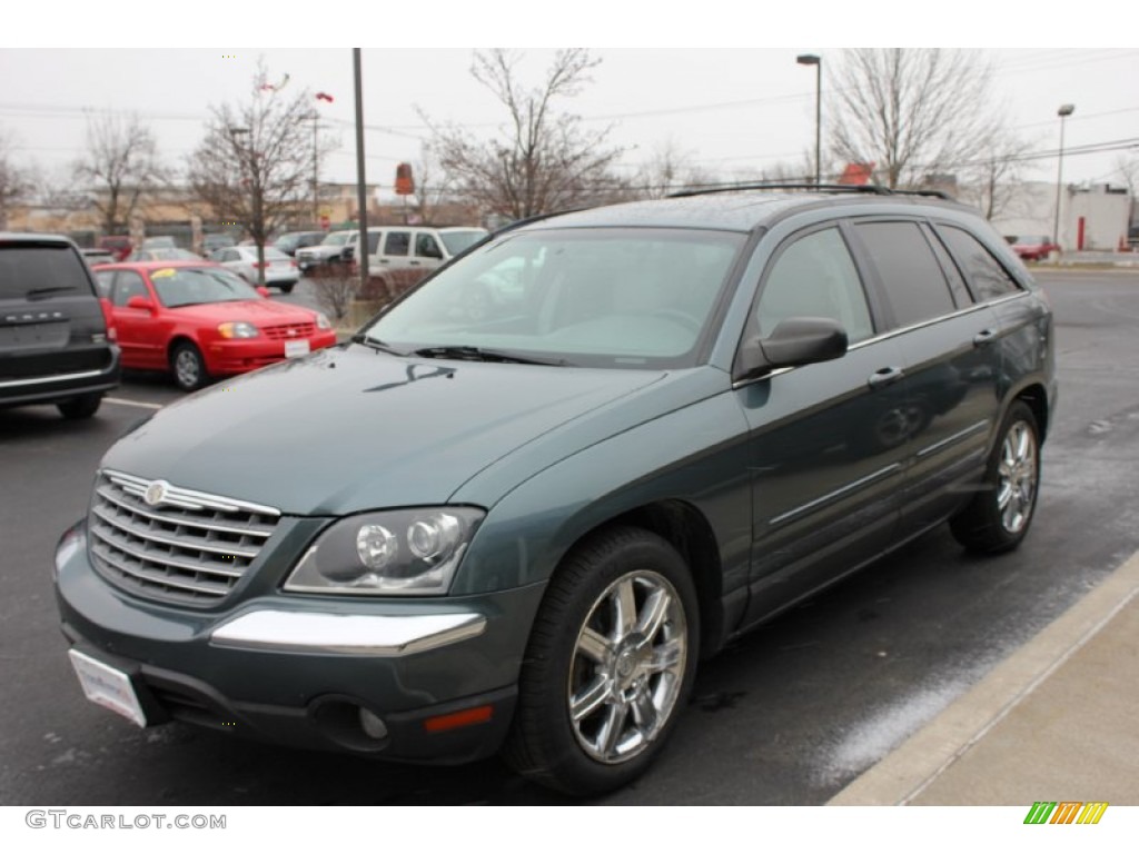 2005 Pacifica Touring AWD - Magnesium Green Pearl / Light Taupe photo #1