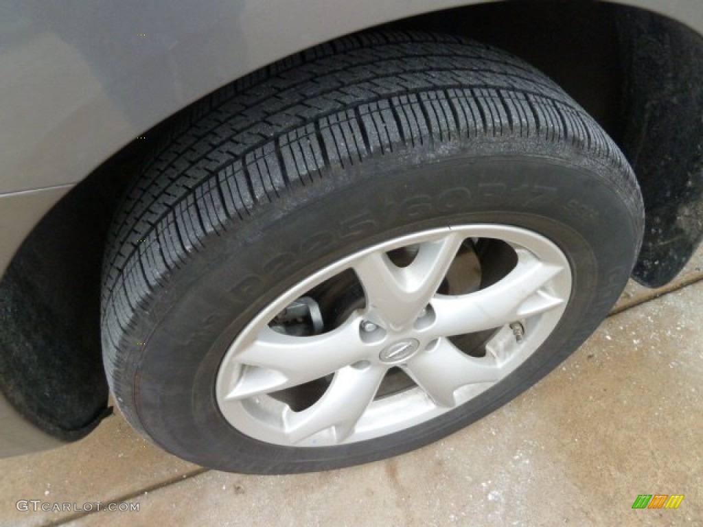 2011 Rogue SV AWD - Gotham Gray Metallic / Black photo #7