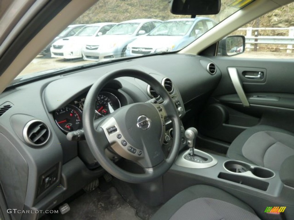 2011 Rogue SV AWD - Gotham Gray Metallic / Black photo #12