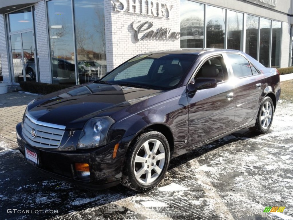 2006 CTS Sport Sedan - Blackberry / Light Gray/Ebony photo #1