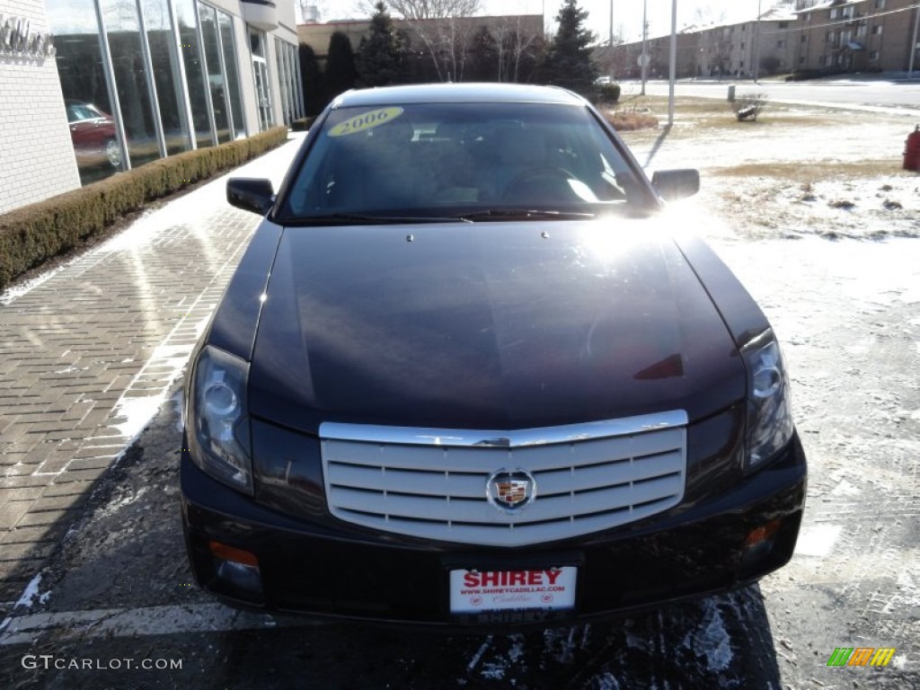 2006 CTS Sport Sedan - Blackberry / Light Gray/Ebony photo #2
