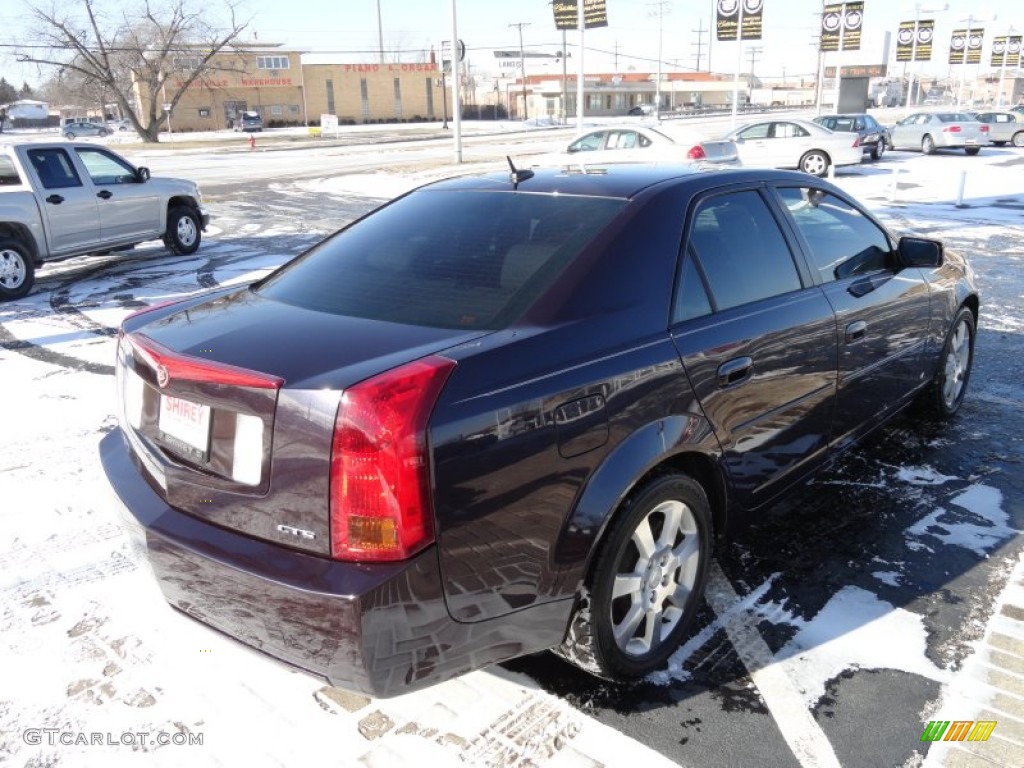 2006 CTS Sport Sedan - Blackberry / Light Gray/Ebony photo #4