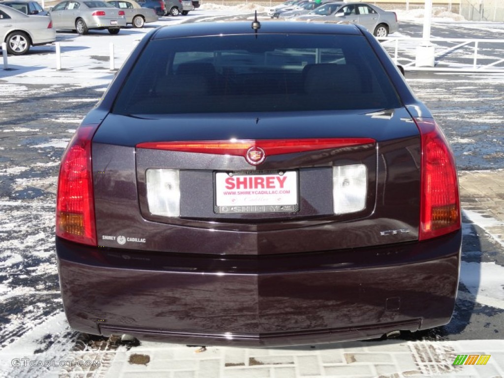 2006 CTS Sport Sedan - Blackberry / Light Gray/Ebony photo #5