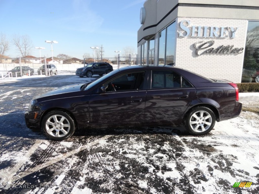 2006 CTS Sport Sedan - Blackberry / Light Gray/Ebony photo #7