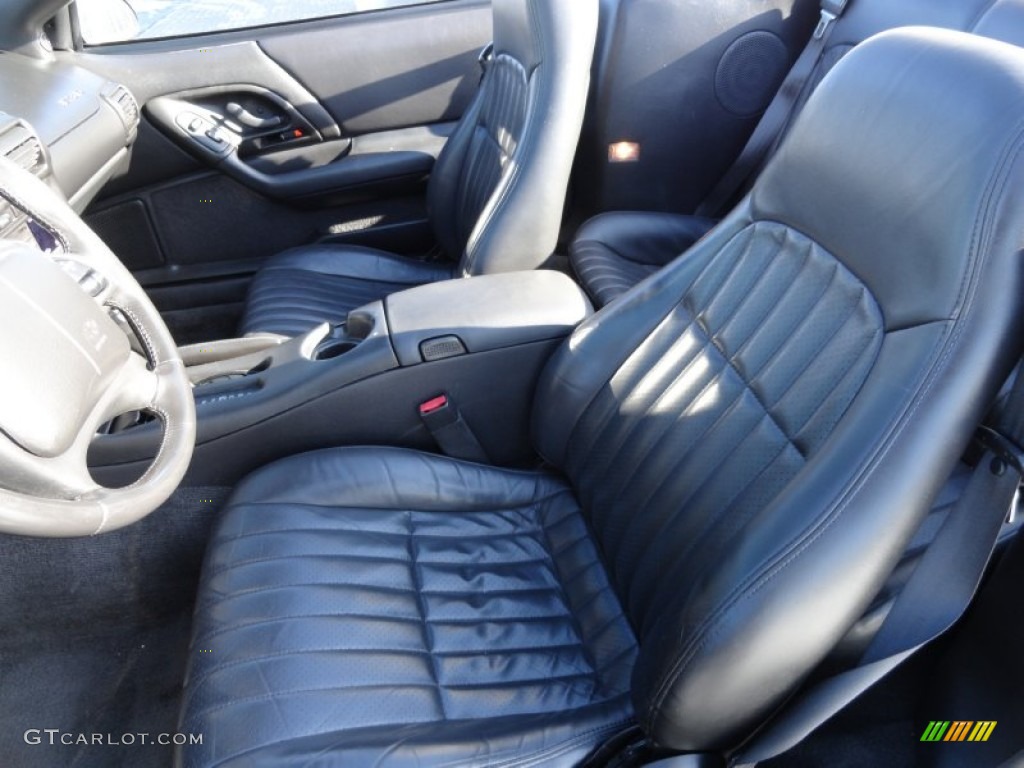 Ebony Interior 2000 Chevrolet Camaro Z28 Convertible Photo #59870819