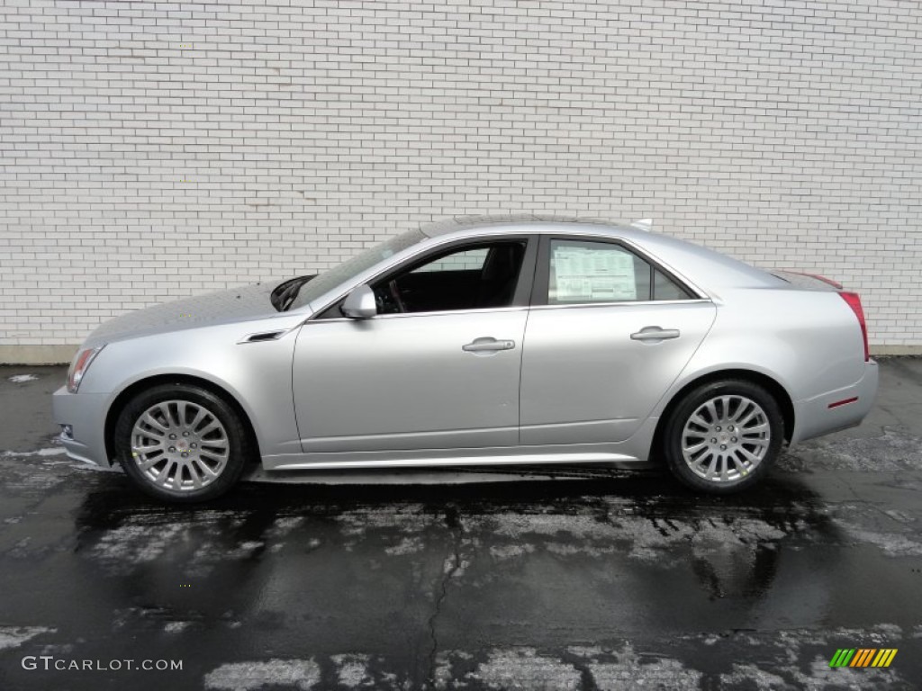 Radiant Silver Metallic 2012 Cadillac CTS 4 3.6 AWD Sedan Exterior Photo #59871236