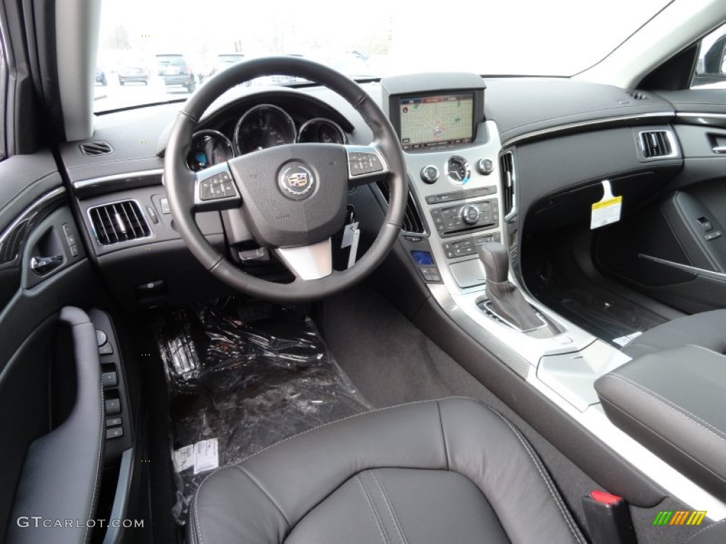 2012 Cadillac CTS 4 3.6 AWD Sport Wagon Ebony/Ebony Dashboard Photo #59871491