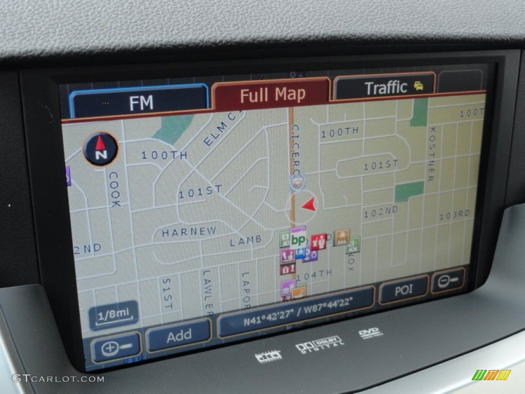 2012 Cadillac CTS 4 3.6 AWD Sport Wagon Navigation Photo #59871599