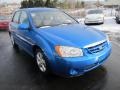 2008 Spark Blue Kia Spectra 5 SX Wagon  photo #6