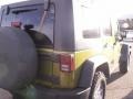 2010 Rescue Green Metallic Jeep Wrangler Unlimited Rubicon 4x4  photo #3