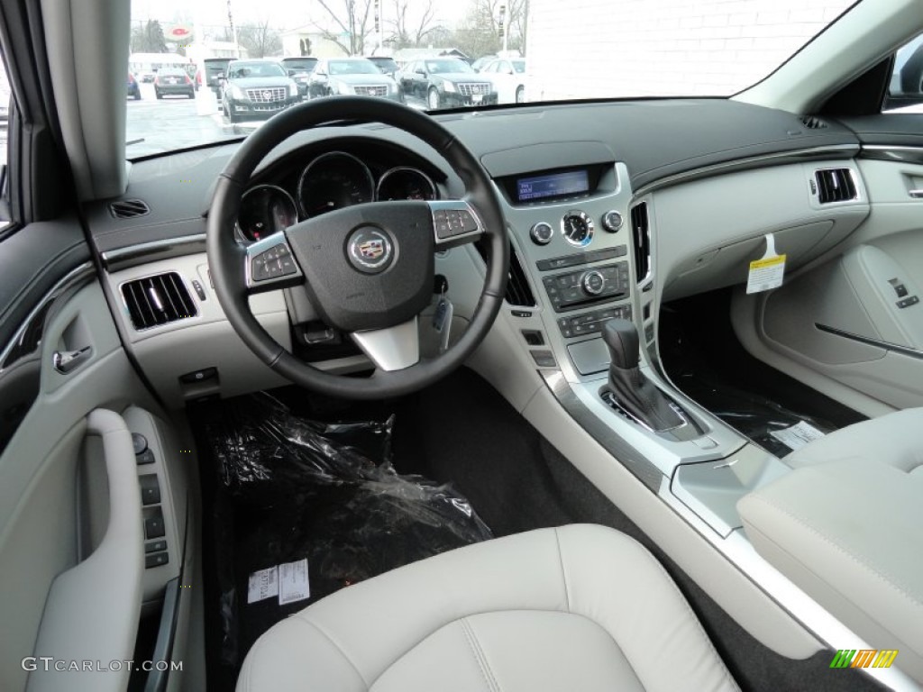 2012 Cadillac CTS 4 3.0 AWD Sedan Light Titanium/Ebony Dashboard Photo #59872220