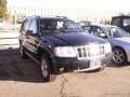 2004 Brillant Black Crystal Pearl Jeep Grand Cherokee Overland 4x4  photo #2