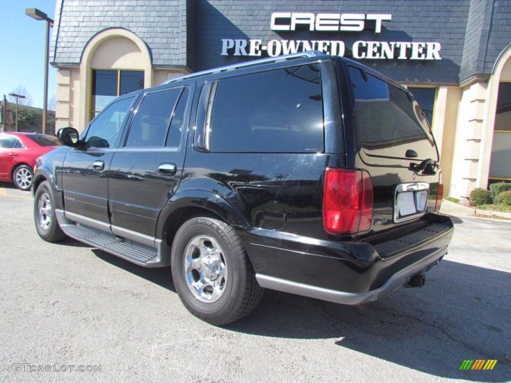 2000 Navigator  - Black Clearcoat / Medium Parchment photo #2