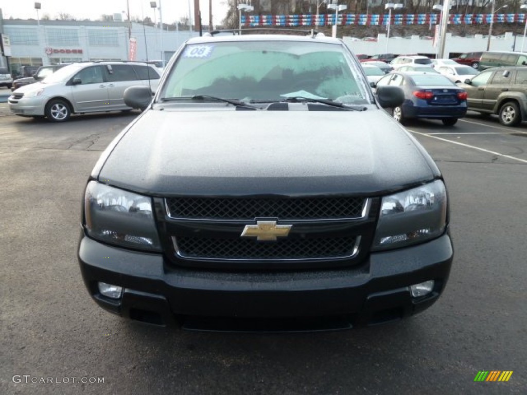 2008 TrailBlazer LT 4x4 - Black Granite Metallic / Ebony photo #7