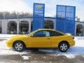 2003 Yellow Chevrolet Cavalier LS Coupe  photo #2
