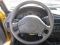 Graphite Gray 2003 Chevrolet Cavalier LS Coupe Steering Wheel