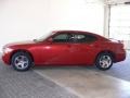 2010 Inferno Red Crystal Pearl Dodge Charger SE  photo #2