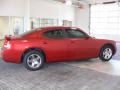 2010 Inferno Red Crystal Pearl Dodge Charger SE  photo #6