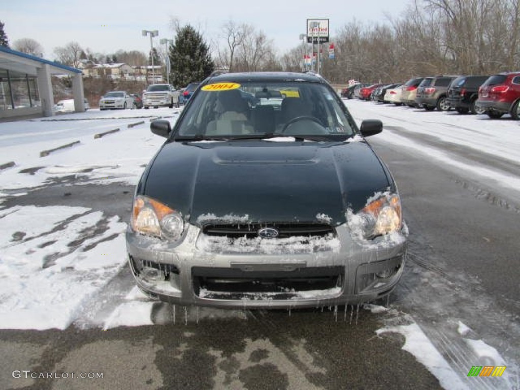 2004 Impreza Outback Sport Wagon - Woodland Green Pearl / Gray photo #7