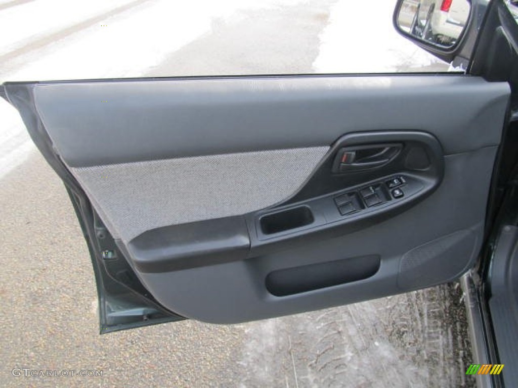 2004 Impreza Outback Sport Wagon - Woodland Green Pearl / Gray photo #8