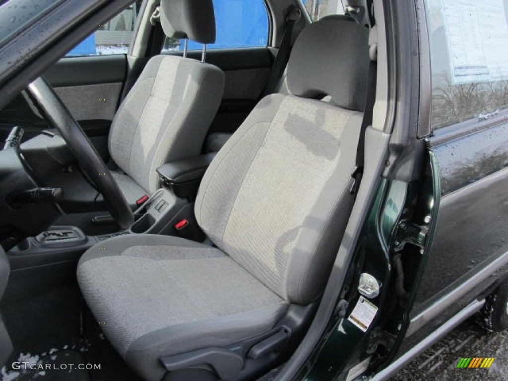 2004 Impreza Outback Sport Wagon - Woodland Green Pearl / Gray photo #9