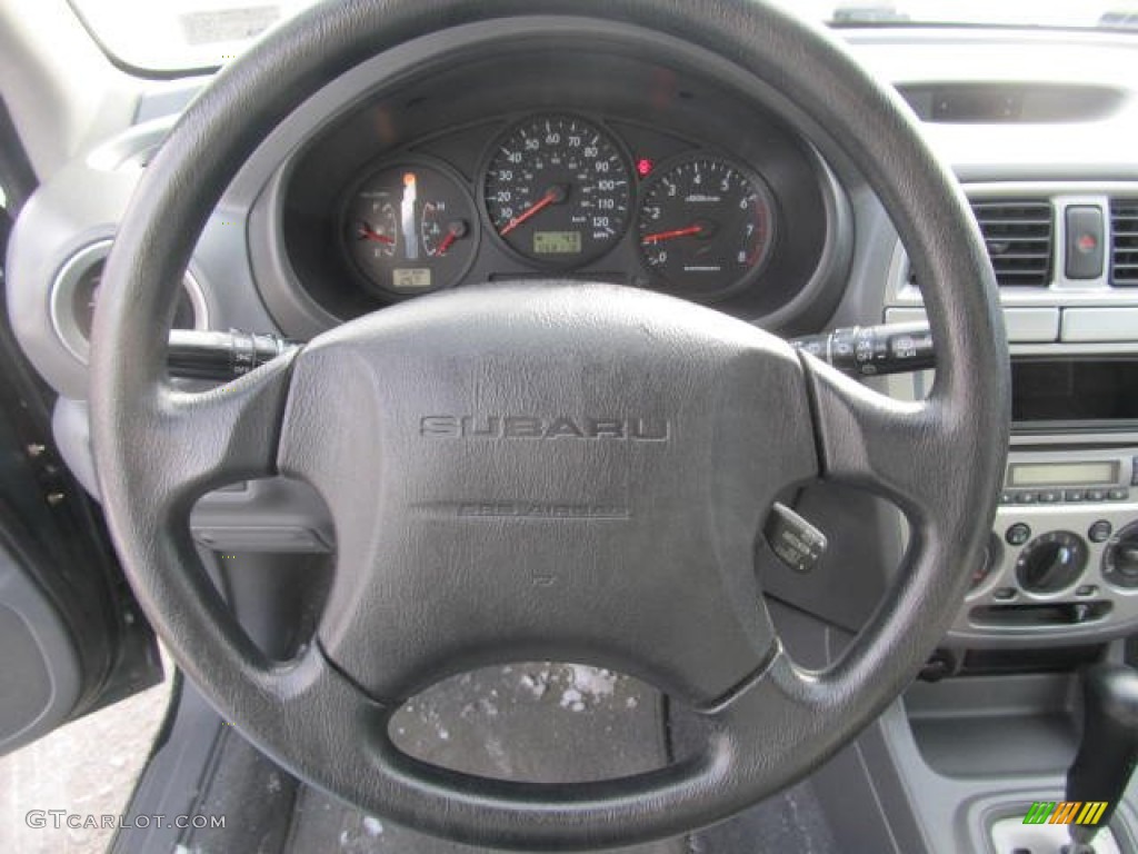 2004 Impreza Outback Sport Wagon - Woodland Green Pearl / Gray photo #11